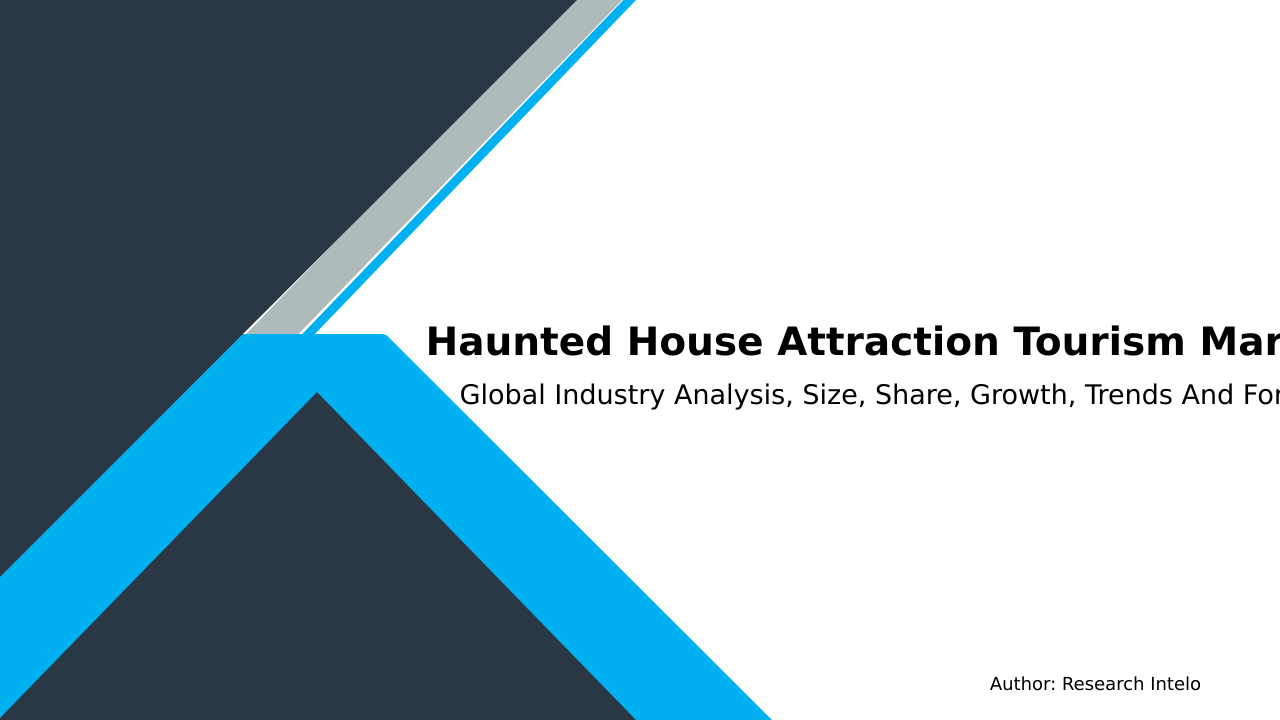 Haunted House Attraction Tourism Market Research Report 2033